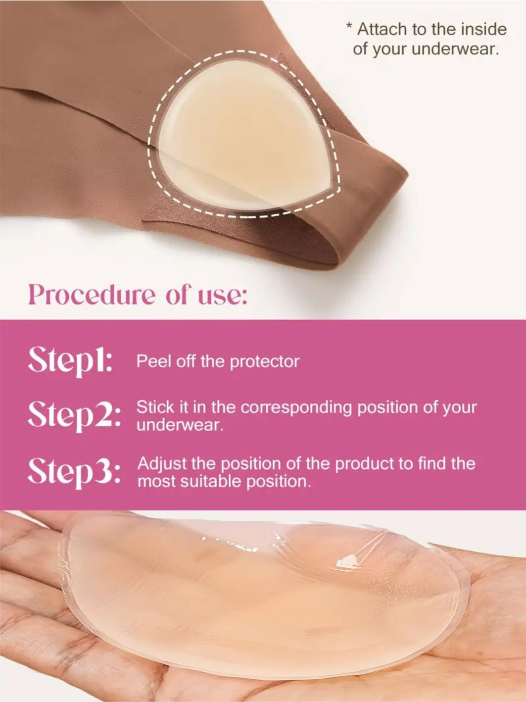 Seamless Camel Toe Hider