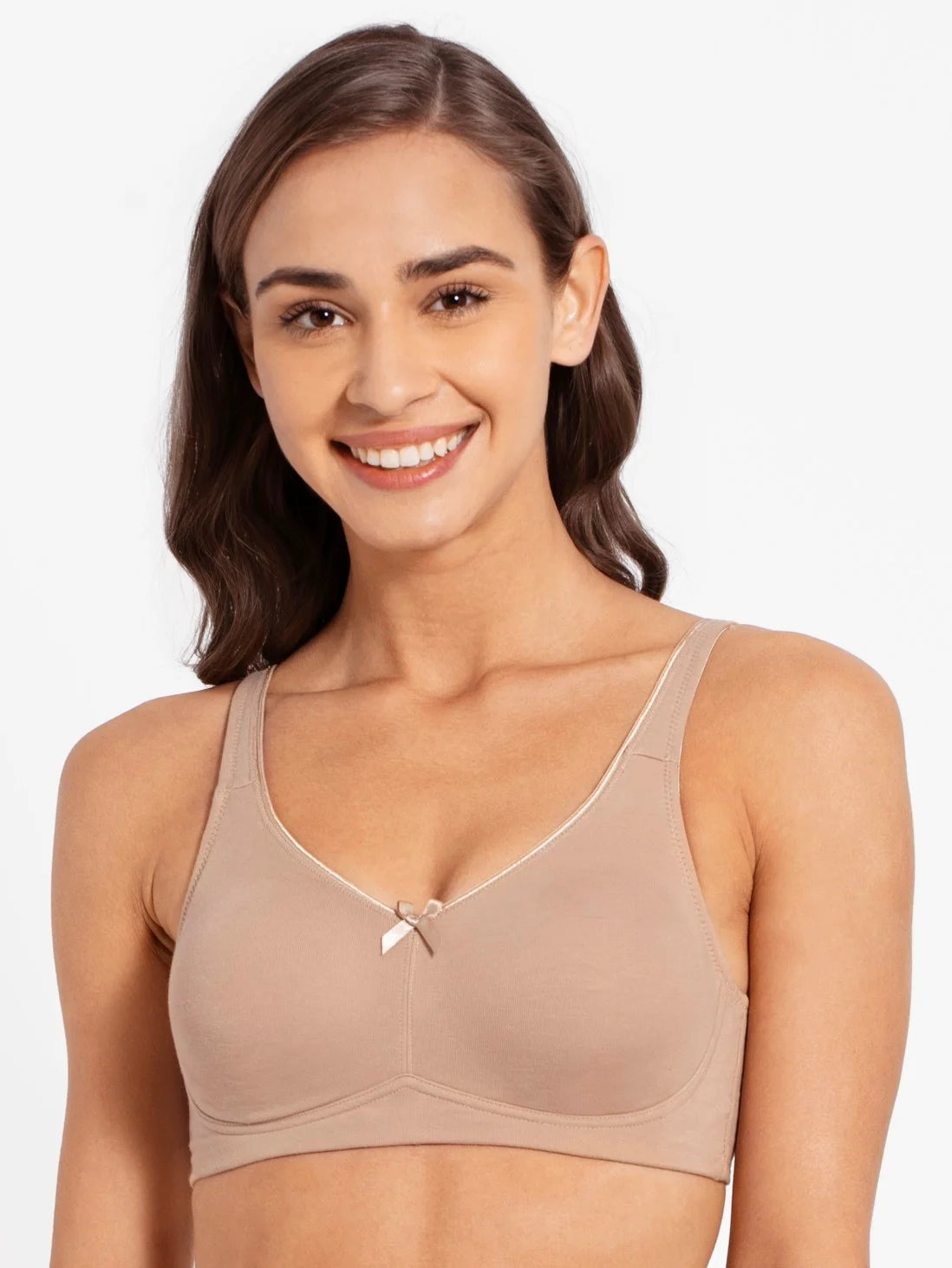 jockey skin moulded cup firm support bra fe41