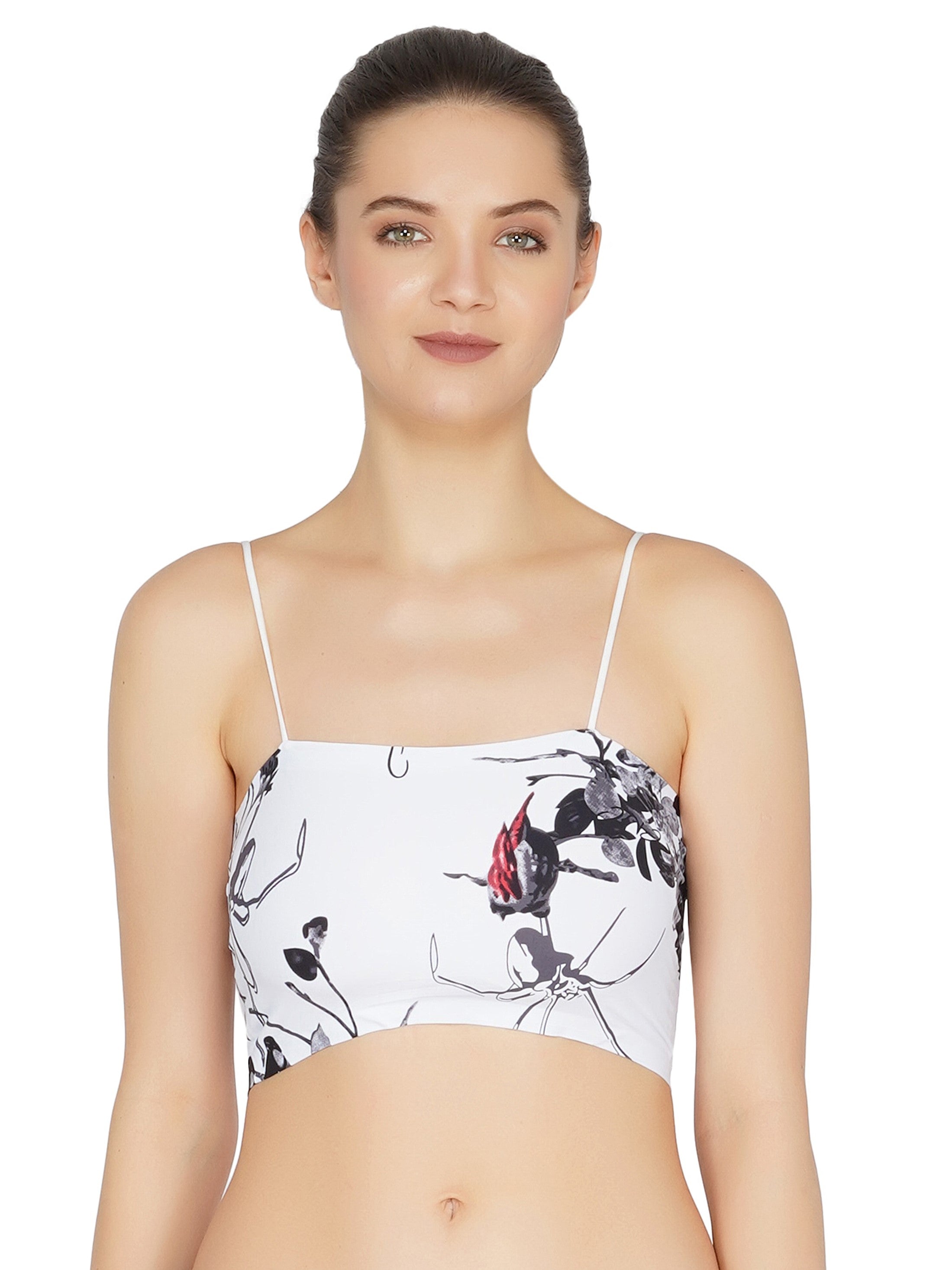 seamless crop top bra