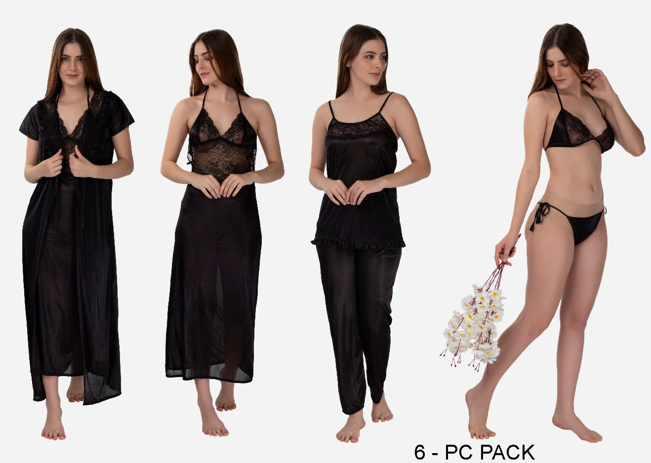 Nighty 6pc set cheap