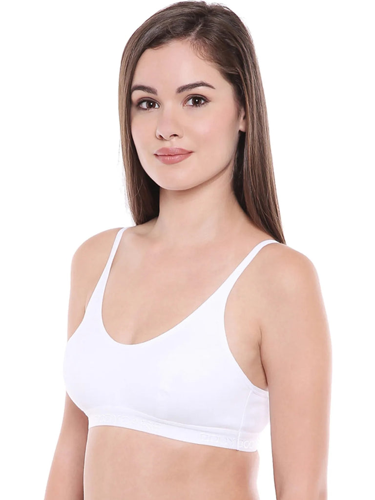 bodycare sports bra 1608 white