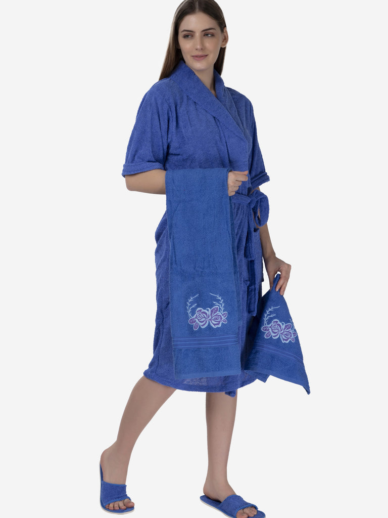 blue-bath-robe-set