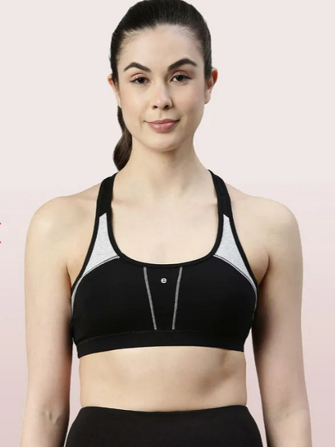 Poftik Women's Cotton Non-Wired Sports Bra Pad Insert.