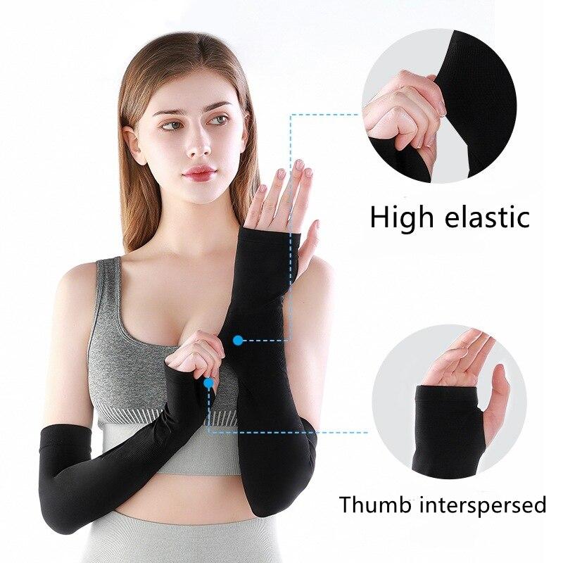High Performance Arm Sleeves for Athletic Arm Sleeves Perfect for Cricket,  Bike Riding, Cycling Lymphedema, Basketball, Baseball, Running & Outdoor
