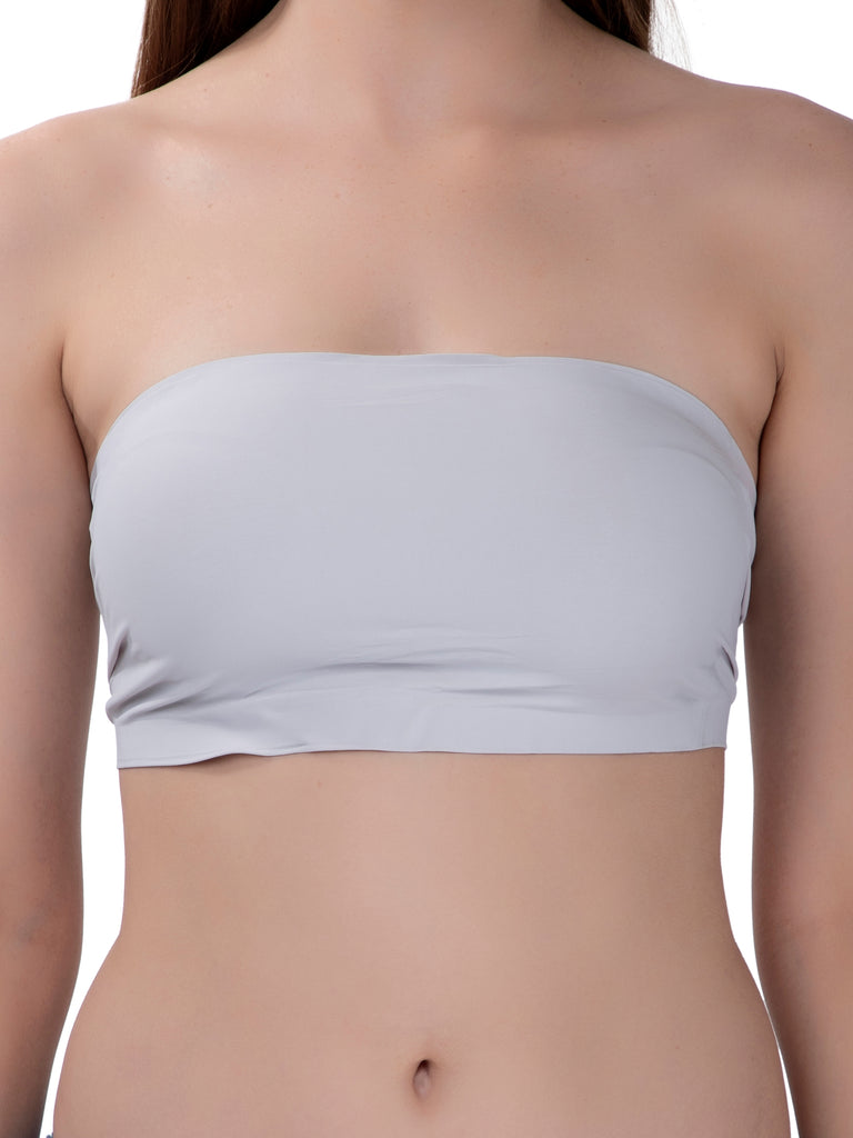 invisible strapless tube bra