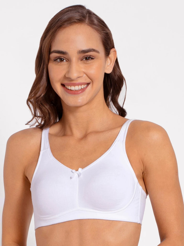  jockey white moulded cup firm support bra fe41