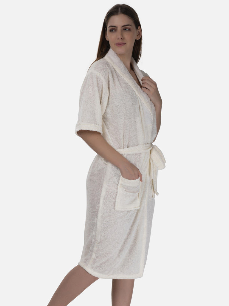 long towel bathrobe
