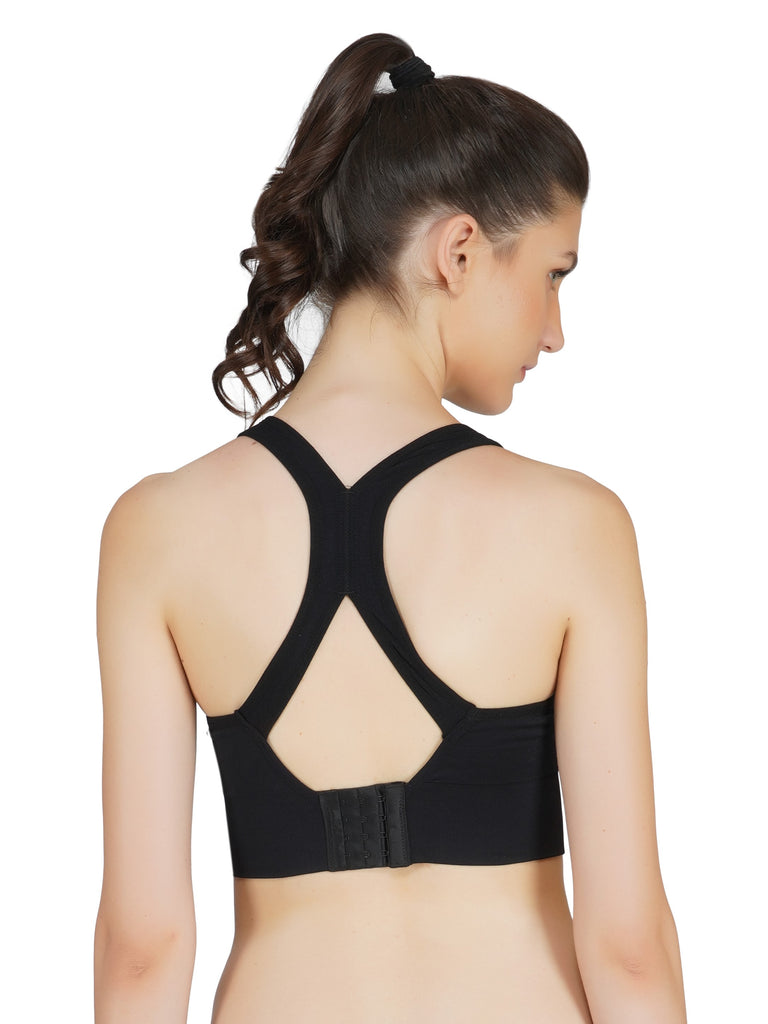 padded sports bra without removable pads