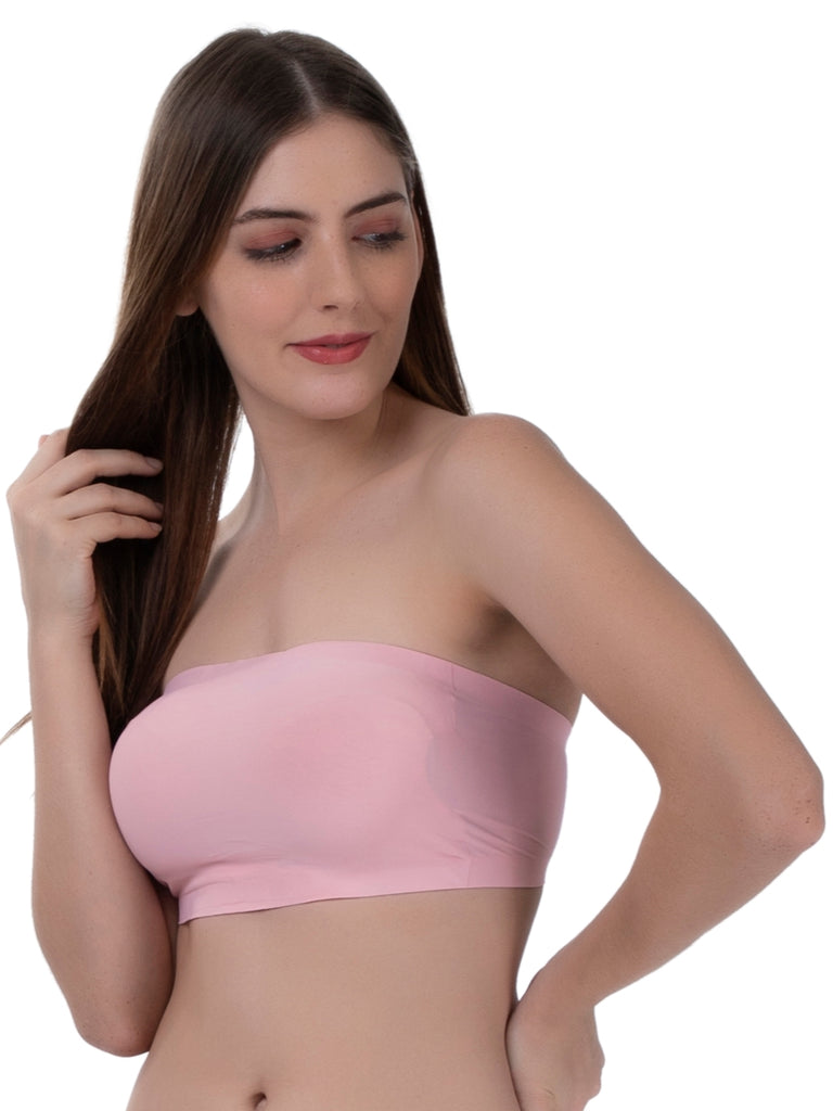 pink sexy tube bra