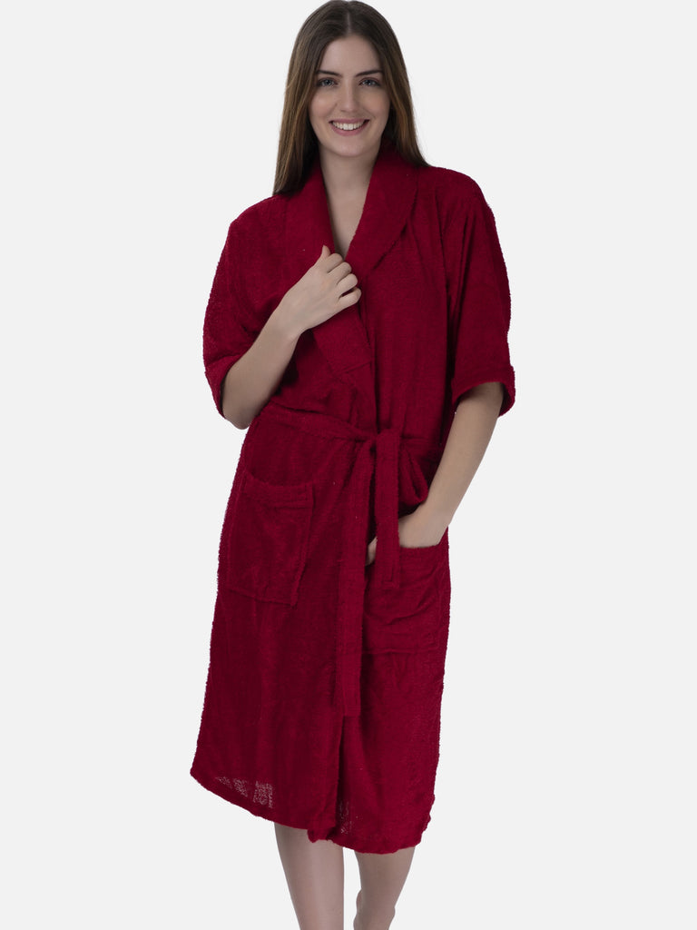 short bathrobe