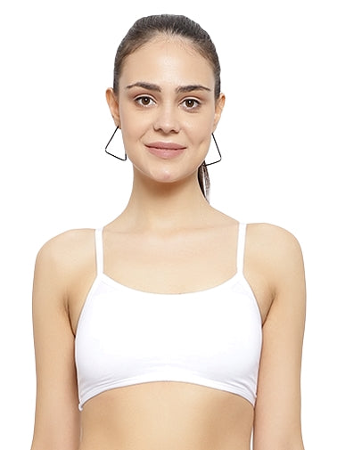 white sports bra for teenager