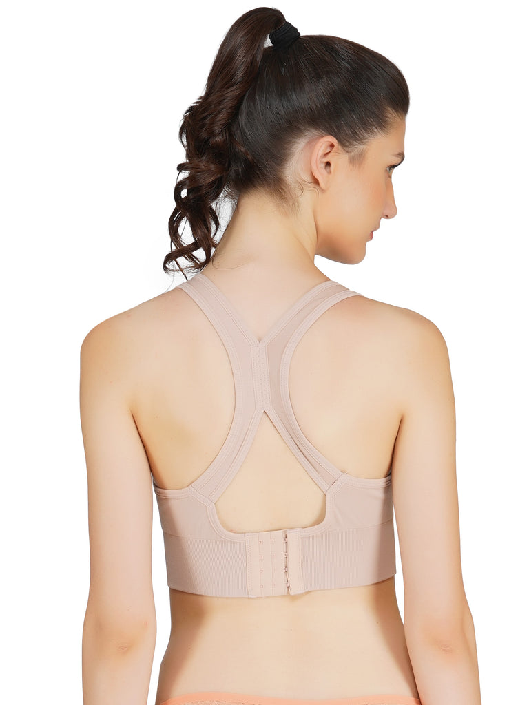 wireless bra with removable pads