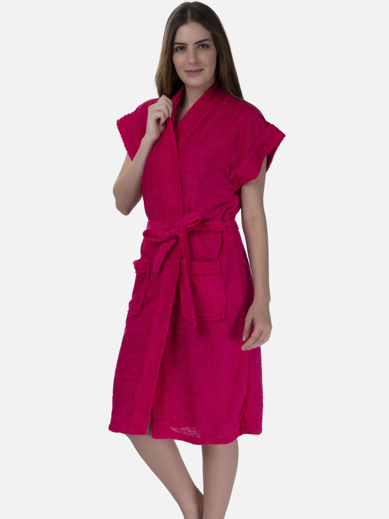 wrap around bath robe